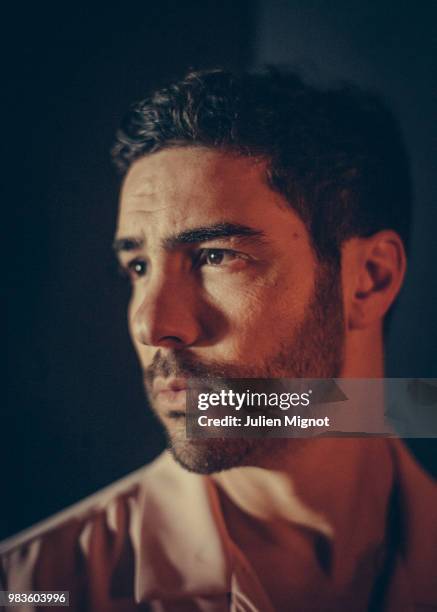 Actor Tahar Rahim is photographed for Grazia Daily, on May, 2018 in Cannes, France. . .