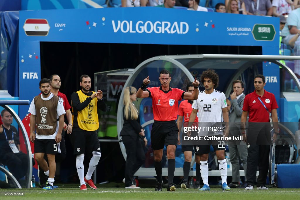 Saudi Arabia v Egypt: Group A - 2018 FIFA World Cup Russia