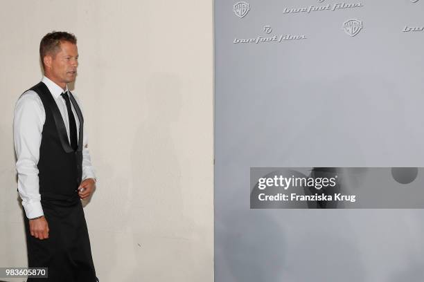 Til Schweiger during the 'Head full of Honey' photo call on June 25, 2018 in Berlin, Germany.