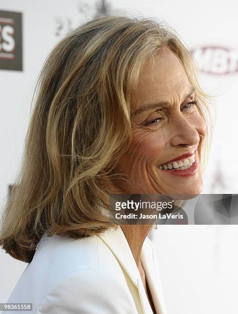 Actress Lauren Hutton attends the premiere of "The Joneses" at ArcLight Cinemas on April 8, 2010 in Hollywood, California.
