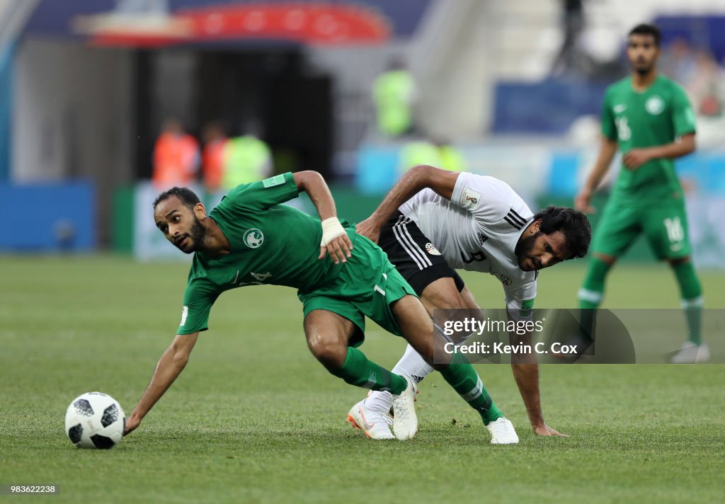 Saudi Arabia v Egypt: Group A - 2018 FIFA World Cup Russia