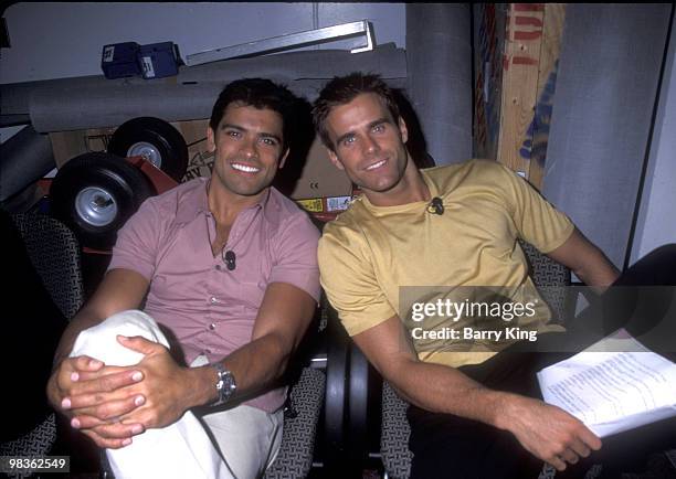 Mark Consuelos and Cameron Mathison