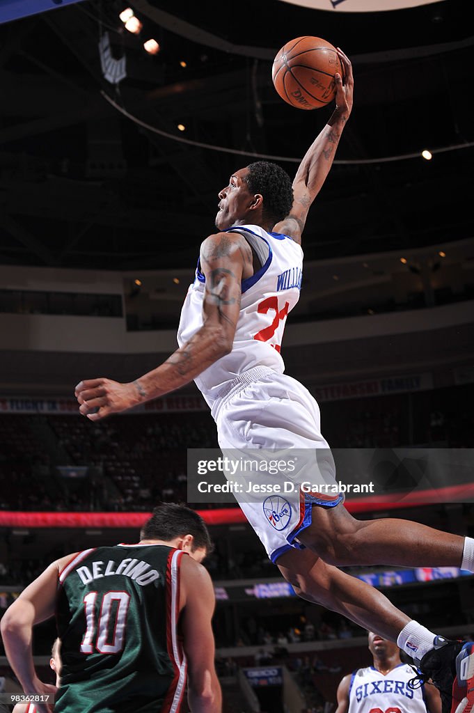 Milwaukee Bucks v Philadelphia 76ers