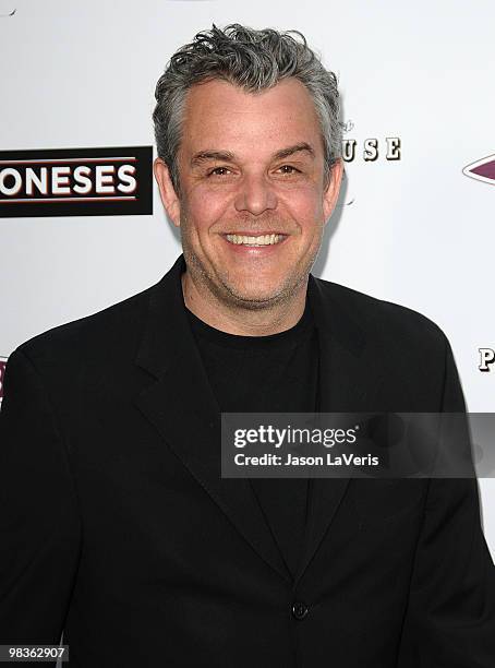 Actor Danny Huston attends the premiere of "The Joneses" at ArcLight Cinemas on April 8, 2010 in Hollywood, California.