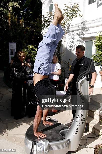 Atmosphere at the Vital Juice Pop-Up Wellness Retreat at the Sunset Marquis Hotel & Villas on April 9, 2010 in West Hollywood, California.