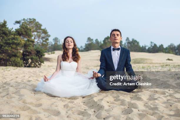 couple on the beach. olkhon island - olkhon island stock pictures, royalty-free photos & images