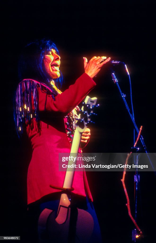 Buffy Sainte-Marie performs at Lincoln Center Out of Doors
