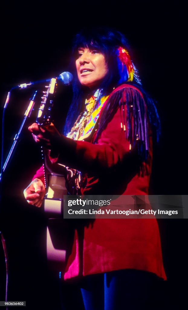 Buffy Sainte-Marie performs at Lincoln Center Out of Doors