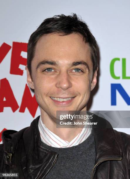 Actor Jim Parsons arrives to the opening night of "The Pee Wee Herman Show" at Club Nokia on January 20, 2010 in Los Angeles, California.