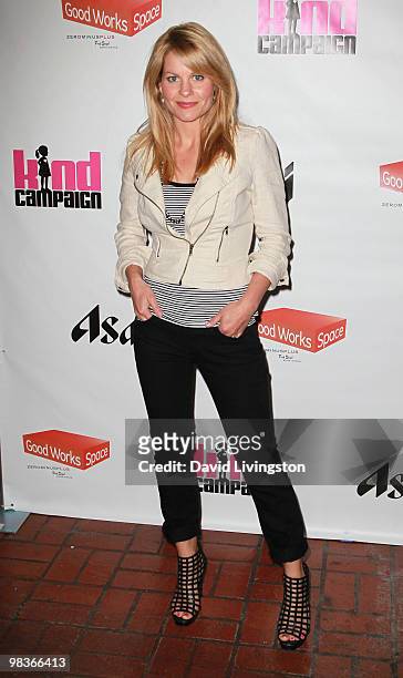 Actress Candace Cameron Bure attends Fred Segal Santa Monica's "Kind Campaign" event at Zero Minus Plus at Fred Segal Santa Monica on April 9, 2010...