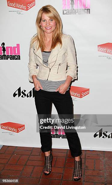 Actress Candace Cameron Bure attends Fred Segal Santa Monica's "Kind Campaign" event at Zero Minus Plus at Fred Segal Santa Monica on April 9, 2010...