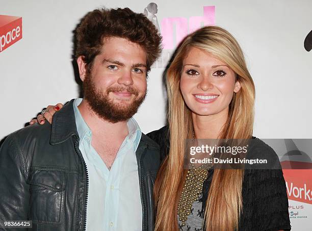 Personality Jack Osbourne and Kind Campaign founder Lauren Parsekian attend Fred Segal Santa Monica's "Kind Campaign" event at Zero Minus Plus at...
