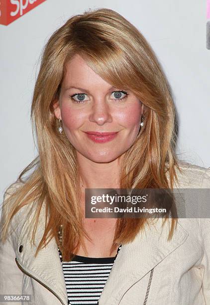 Actress Candace Cameron Bure attends Fred Segal Santa Monica's "Kind Campaign" event at Zero Minus Plus at Fred Segal Santa Monica on April 9, 2010...