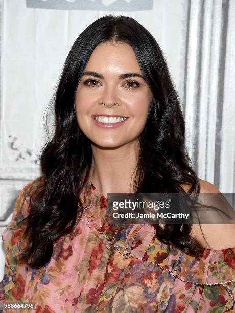 Katie Lee attends the Build Brunch at Build Studio on June 25, 2018 in New York City.
