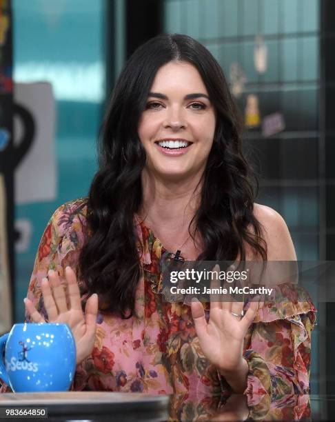 Katie Lee attends the Build Brunch at Build Studio on June 25, 2018 in New York City.