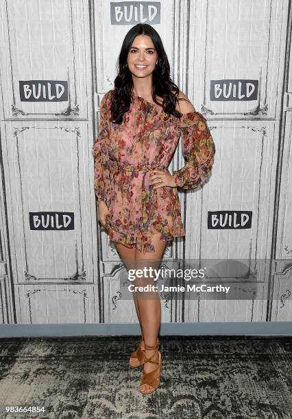 Katie Lee attends the Build Brunch at Build Studio on June 25, 2018 in New York City.