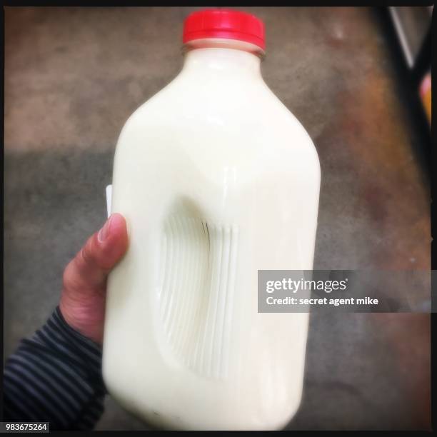 milk gallon - carton milk stock pictures, royalty-free photos & images