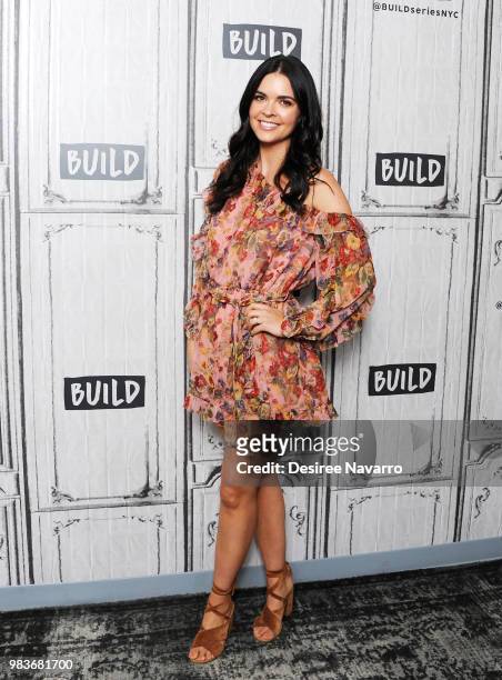 Personality/ author Katie Lee visits Build Brunch to discuss 'Beach Bites' at Build Studio on June 25, 2018 in New York City.