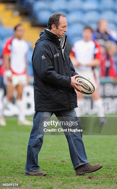 Director of Rugby Brendon Venter of Saracens during the Guinness Premiership match between Sale Sharks and Saracens at Edgeley Park on April 9, 2010...