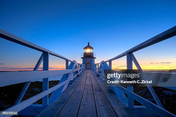 marhsall point lighthouse - kenneth c zirkel stock pictures, royalty-free photos & images