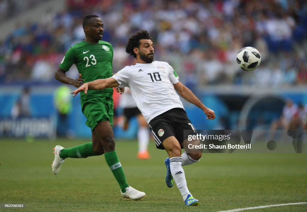 Saudia Arabia v Egypt: Group A - 2018 FIFA World Cup Russia