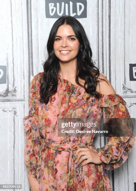 Personality/ author Katie Lee visits Build Brunch to discuss 'Beach Bites' at Build Studio on June 25, 2018 in New York City.