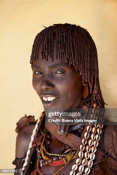 hamer tribe woman - omo valley stock pictures, royalty-free photos & images