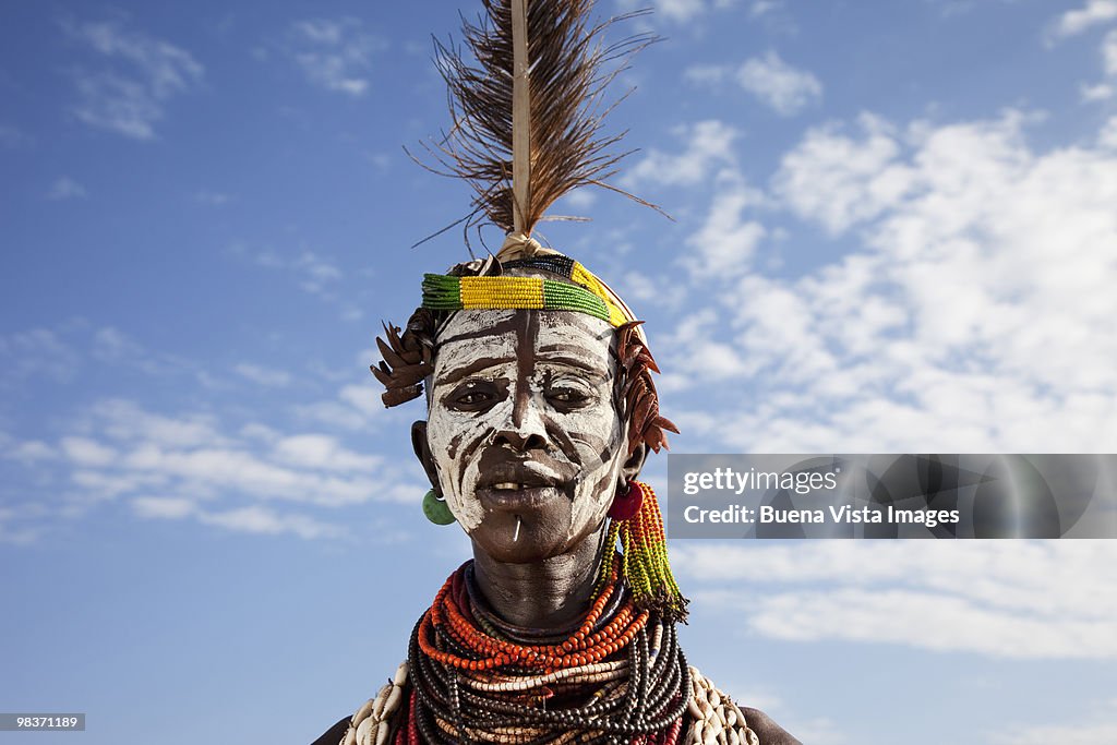 Karo tribe woman