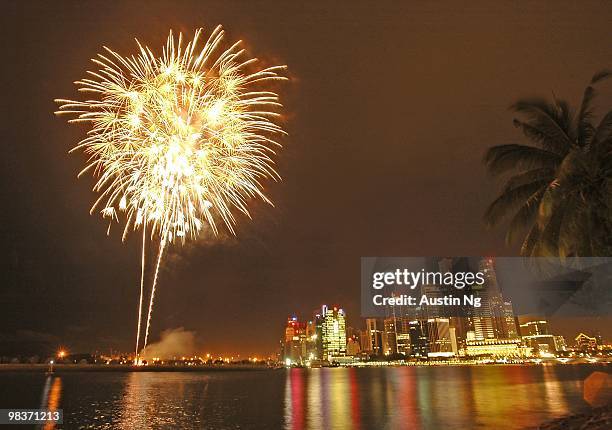 singapore fireworks - austin nightlife stock pictures, royalty-free photos & images