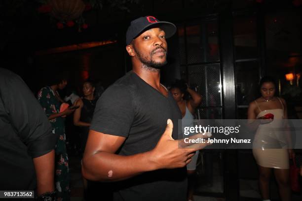 Anthony Mackie attends the 8th Annual Mark Pitts Post BET Awards Soiree at Poppy on June 24, 2018 in Los Angeles, California.