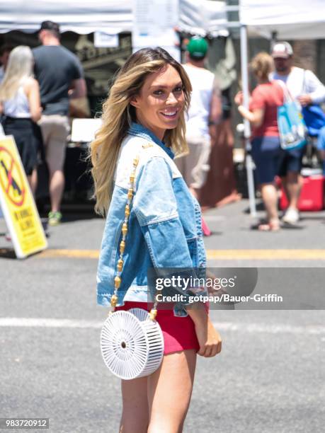 Jasmine Dustin is seen on June 24, 2018 in Los Angeles, California.