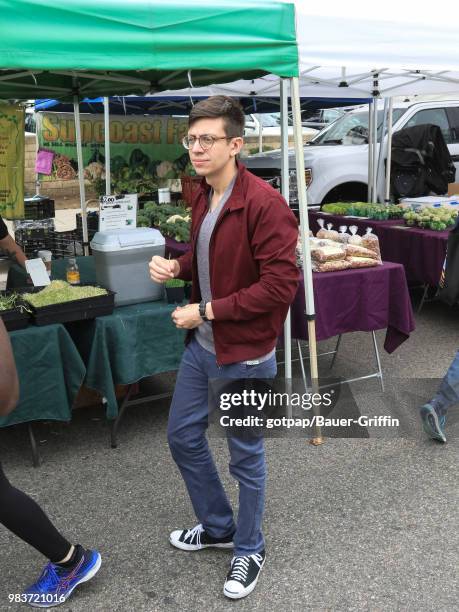 Kevin McHale is seen on June 24, 2018 in Los Angeles, California.