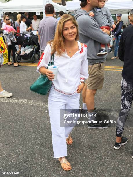 Selma Blair is seen on June 24, 2018 in Los Angeles, California.