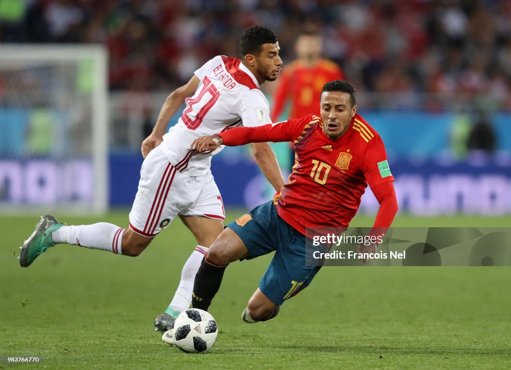 Spain v Morocco: Group B - 2018 FIFA World Cup Russia