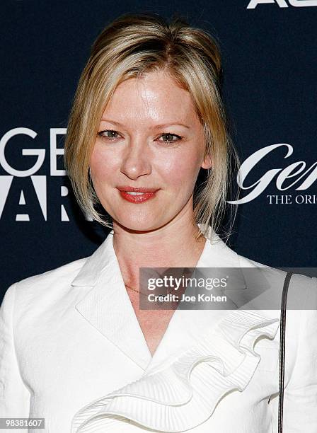 Actress Gretchen Mol attends the Gen Art Film Festival screening of "Teenage Paparazzo" at the School of Visual Arts Theater on April 10, 2010 in New...