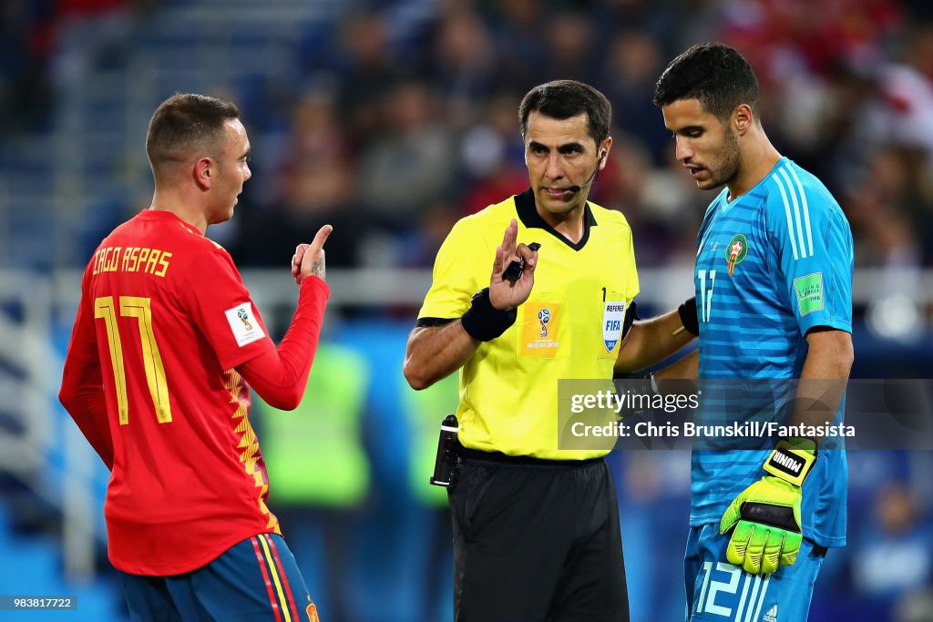 Spain v Morocco: Group B - 2018 FIFA World Cup Russia