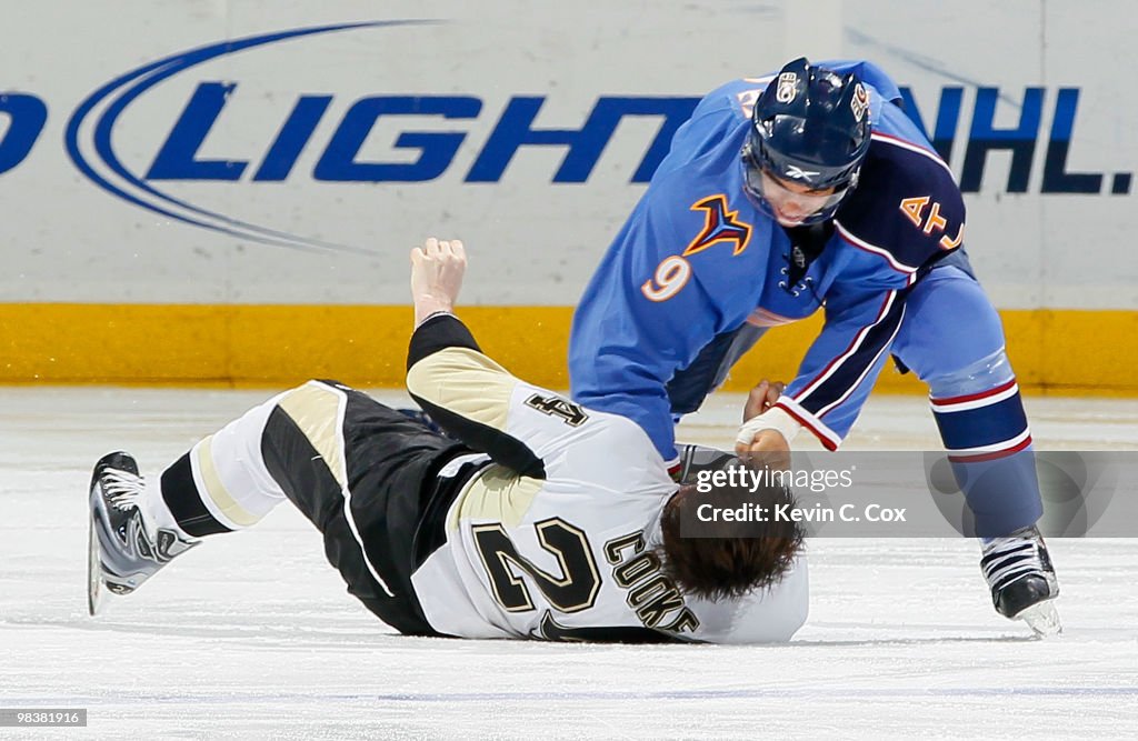 Pittsburgh Penguins v Atlanta Thrashers