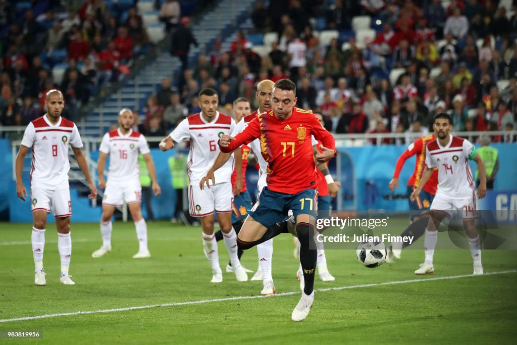 Spain v Morocco: Group B - 2018 FIFA World Cup Russia