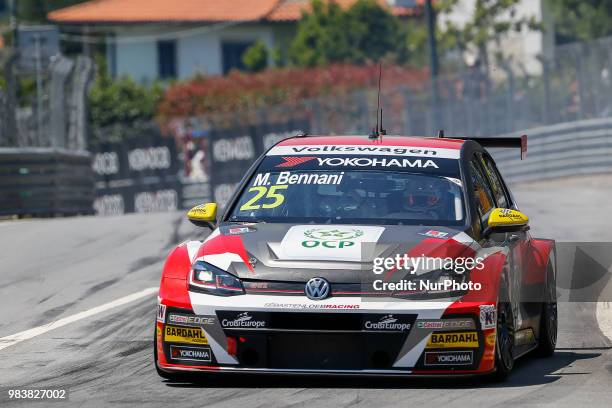 Mehdi Bennani from Morrocco in Volkswagen Golf GTI TCR of Sebastien Loeb Racing during the Race 1 of FIA WTCR 2018 World Touring Car Cup Race of...