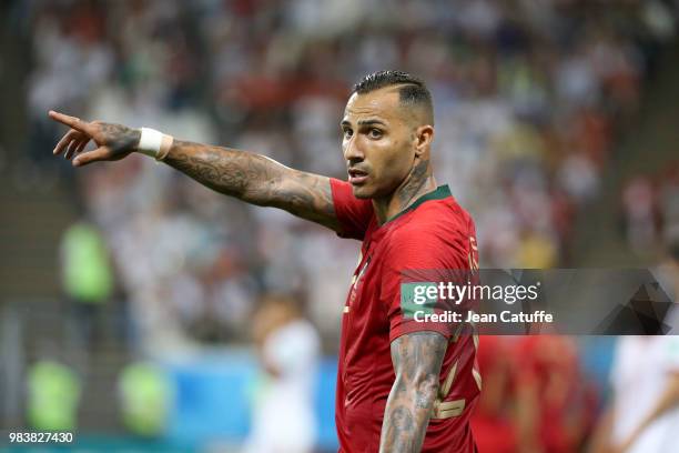 Ricardo Quaresma of Portugal during the 2018 FIFA World Cup Russia group B match between Iran and Portugal at Mordovia Arena on June 25, 2018 in...