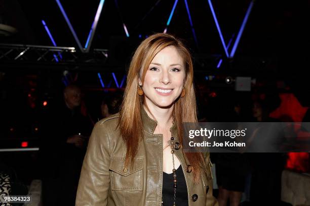 Actress Diane Neal attends the Gen Art Film Festival screening of "Teenage Paparazzo" after party at Amnesia NYC on April 10, 2010 in New York City.