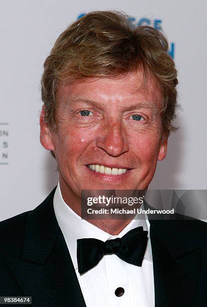 Producer Nigel Lythgoe arrives at the 31st Annual College Television Awards hosted by the Academy of Television Arts and Sciences held at the...