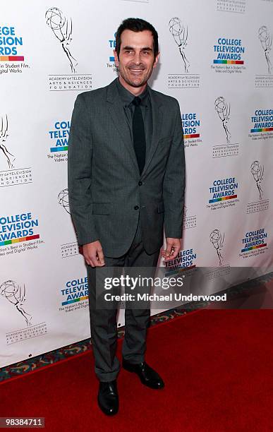 Actor Ty Burrell arrives at the 31st Annual College Television Awards hosted by the Academy of Television Arts and Sciences held at the Hollywood...