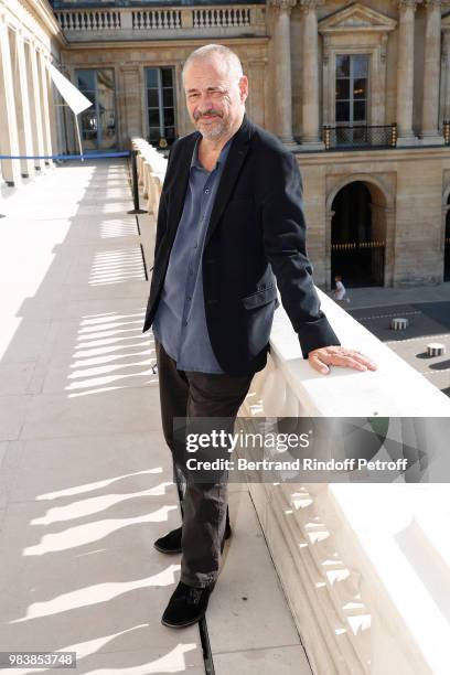 Director Jean-Pierre Jeunet attends Decorations are given at "Ministere de La Culture" on June 25, 2018 in Paris, France.