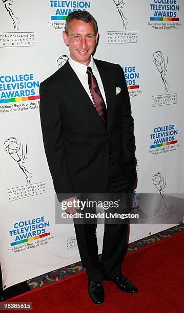 Personality Adam Shankman attends the 31st Annual College Television Awards at Renaissance Hollywood Hotel on April 10, 2010 in Hollywood, California.