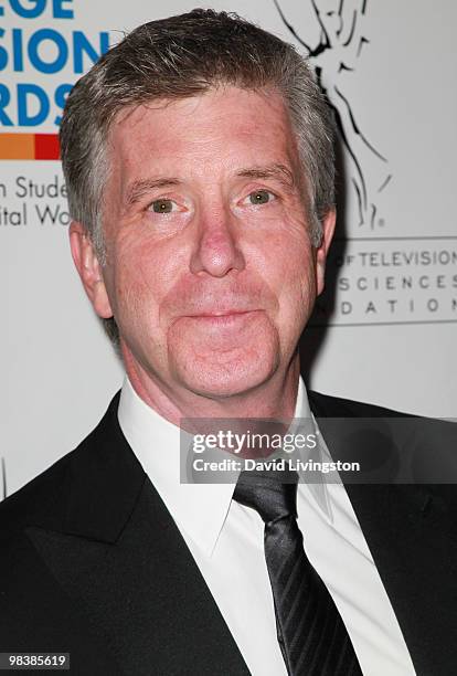 Host Tom Bergeron attends the 31st Annual College Television Awards at Renaissance Hollywood Hotel on April 10, 2010 in Hollywood, California.