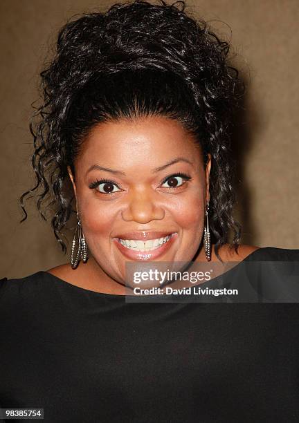 Actress Yvette Nicole Brown attends the 31st Annual College Television Awards at Renaissance Hollywood Hotel on April 10, 2010 in Hollywood,...