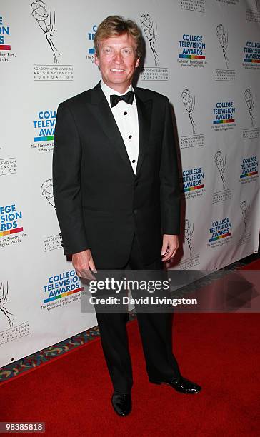 Personality Nigel Lythgoe attends the 31st Annual College Television Awards at Renaissance Hollywood Hotel on April 10, 2010 in Hollywood, California.