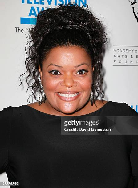 Actress Yvette Nicole Brown attends the 31st Annual College Television Awards at Renaissance Hollywood Hotel on April 10, 2010 in Hollywood,...