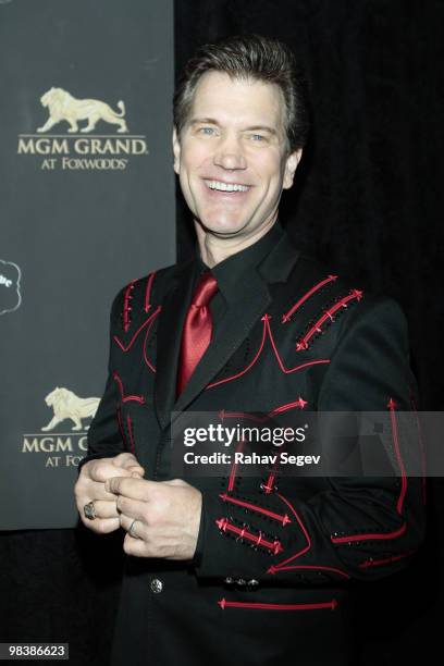 Ledyard, CT Chris Isaak attends Kenny Rogers : The First 50 Years at The MGM Years at The MGM Grand at Foxwoods on April 10, 2010 in Ledyard,...